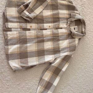 American Eagle Outfitters Relaxed Fit Plaid Shirt